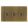 3 Gang 20 Amp 2 Way Toggle Light Switches