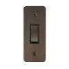 1 Gang 20 Amp 2 Way Switch: Black Insert