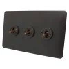 3 Gang 20 Amp 2 Way Toggle Light Switches