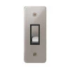 1 Gang 20 Amp 2 Way Switch: Black Insert