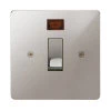 20 Amp Double Pole Switch: Black Trim