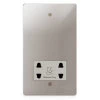 Shaver Socket Outlet 110 | 240 Volts: White Insert