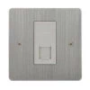 1 Gang RJ45 CAT 6 Socket: White Insert