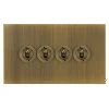 4 Gang 20 Amp 2 Way Toggle Light Switches