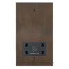 Shaver Socket Outlet 110 | 240 Volts: Black Insert