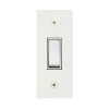 1 Gang 20 Amp 2 Way Switch: White Insert