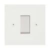 45 Amp Double Pole Switch: White Insert