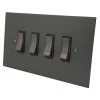 4 Gang 20 Amp 2 Way Light Switch