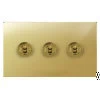 3 Gang 20 Amp 2 Way Toggle Light Switches