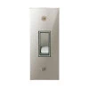 1 Gang 20 Amp 2 Way Switch: White Insert