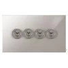 4 Gang 20 Amp 2 Way Toggle Light Switches