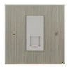 1 Gang RJ45 CAT 6 Socket: White Insert