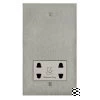 Shaver Socket Outlet 110 | 240 Volts: White Insert