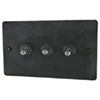 3 Gang 2 Way 10 Amp Dolly Switches - Steel