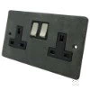 Double 13 Amp Socket - Steel