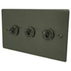 3 Gang 20 Amp 2 Way Toggle (Dolly) Light Switches