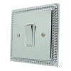 1 Gang 20 Amp 2 Way Light Switches: White Insert