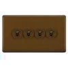 4 Gang 20 Amp 2 Way Toggle Light Switches