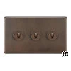 3 Gang 20 Amp 2 Way Toggle Light Switches