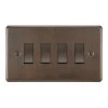 4 Gang 20 Amp 2 Way Light Switches