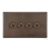 4 Gang 20 Amp 2 Way Toggle Light Switches