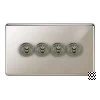 4 Gang 20 Amp 2 Way Toggle Light Switches