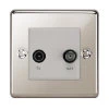 TV | Satellite Socket : White Trim