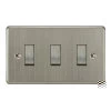 3 Gang 20 Amp 2 Way Light Switch