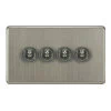 4 Gang 20 Amp 2 Way Toggle Light Switches