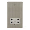 Shaver Socket Outlet 110 | 240 Volts : White Trim