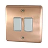 2 Gang Grid Plate