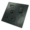 Single Socket with USB charger