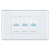 3 Gang Smart Dimmer | Light Switch (UK) (Smart Series) 