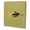 More information on the Low Profile Polished Brass Low Profile Push Light Switch