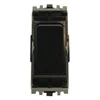 10A 2 Way Light Switch Module - Black