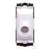 16A Flex Outlet Module - White