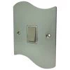 1 Gang - Single light switch will work on one way or two way circuits : White Trim