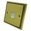 1 Gang Telephone Master Socket - White Trim