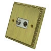 TV | Satellite Socket - White Trim