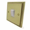 1 Gang 2 Way 6 Amp Switch - White Trim