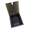 1 Gang 13 Amp Plug Socket - Black Insert