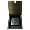 1 Gang Satellite Socket - Black Insert