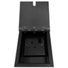 1 Gang 13 Amp Plug Socket - Black Insert