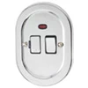 With Neon - Fused outlet with on | off switch and indicator light : Black Trim