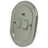 With Neon - Fused outlet with on | off switch and indicator light : White Trim