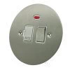 With Neon - Fused outlet with on | off switch and indicator light : White Trim