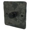 More information on the Rustic Pewter  Flat Vintage Push Light Switch