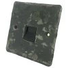 1 Gang Telephone Master Socket - Black Trim