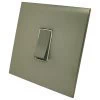 1 Gang 2 Way 10 Amp Switch : White Trim