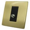 Satellite Socket - Black Trim